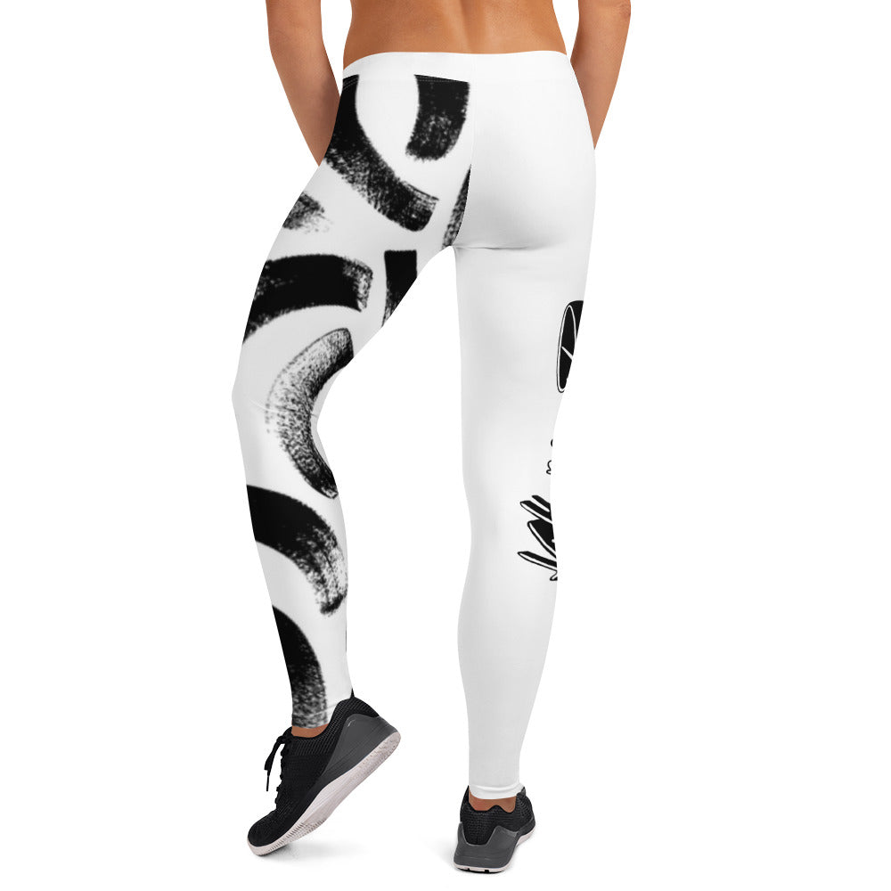 Kiburi Raven Faded Print Leggings