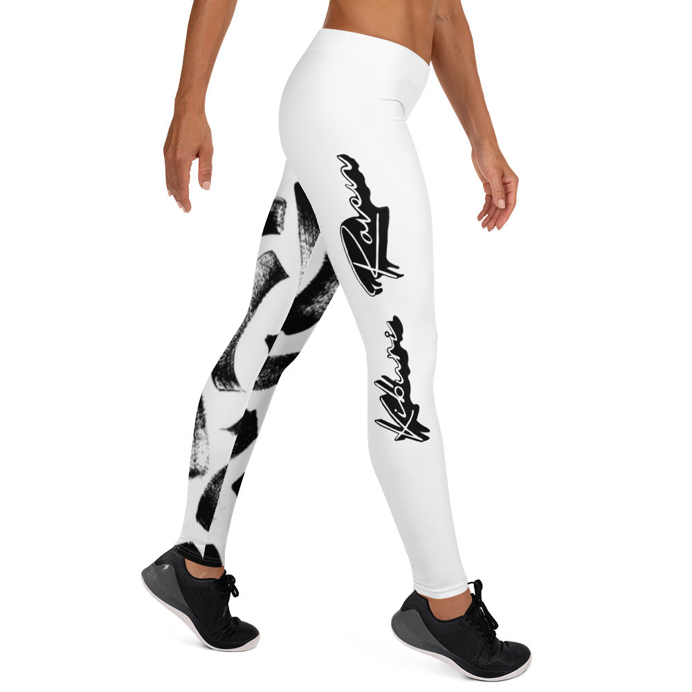 Kiburi Raven Faded Print Leggings