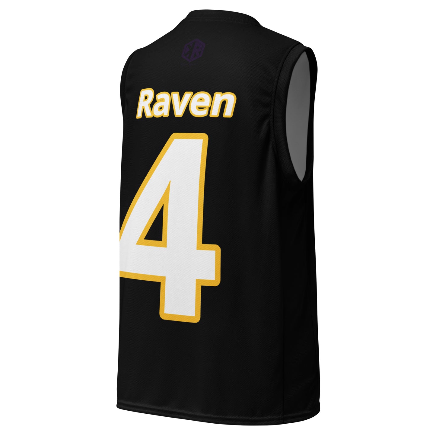 Kiburi Raven basketball jersey