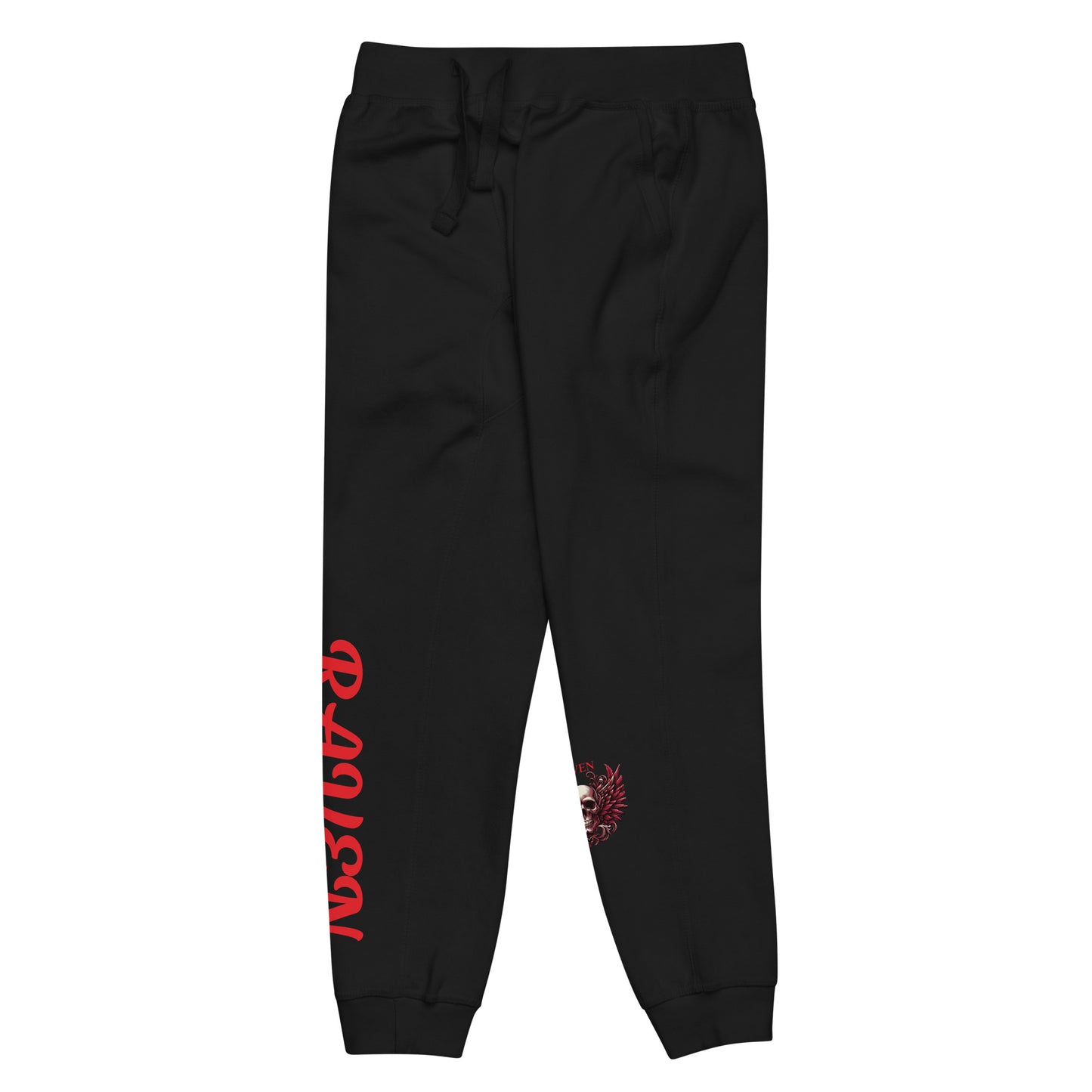 Red Skull fleece sweatpants