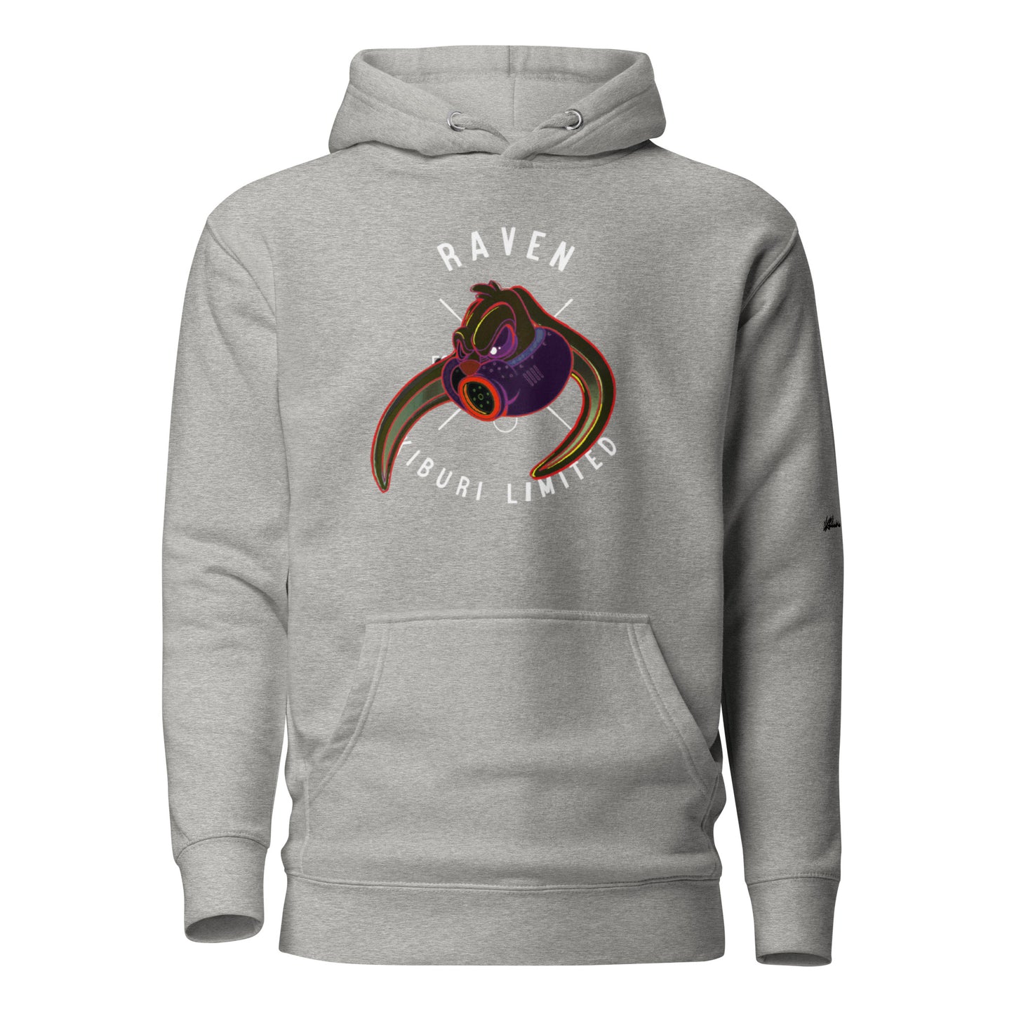 Kiburi Raven Bunny Hoodie