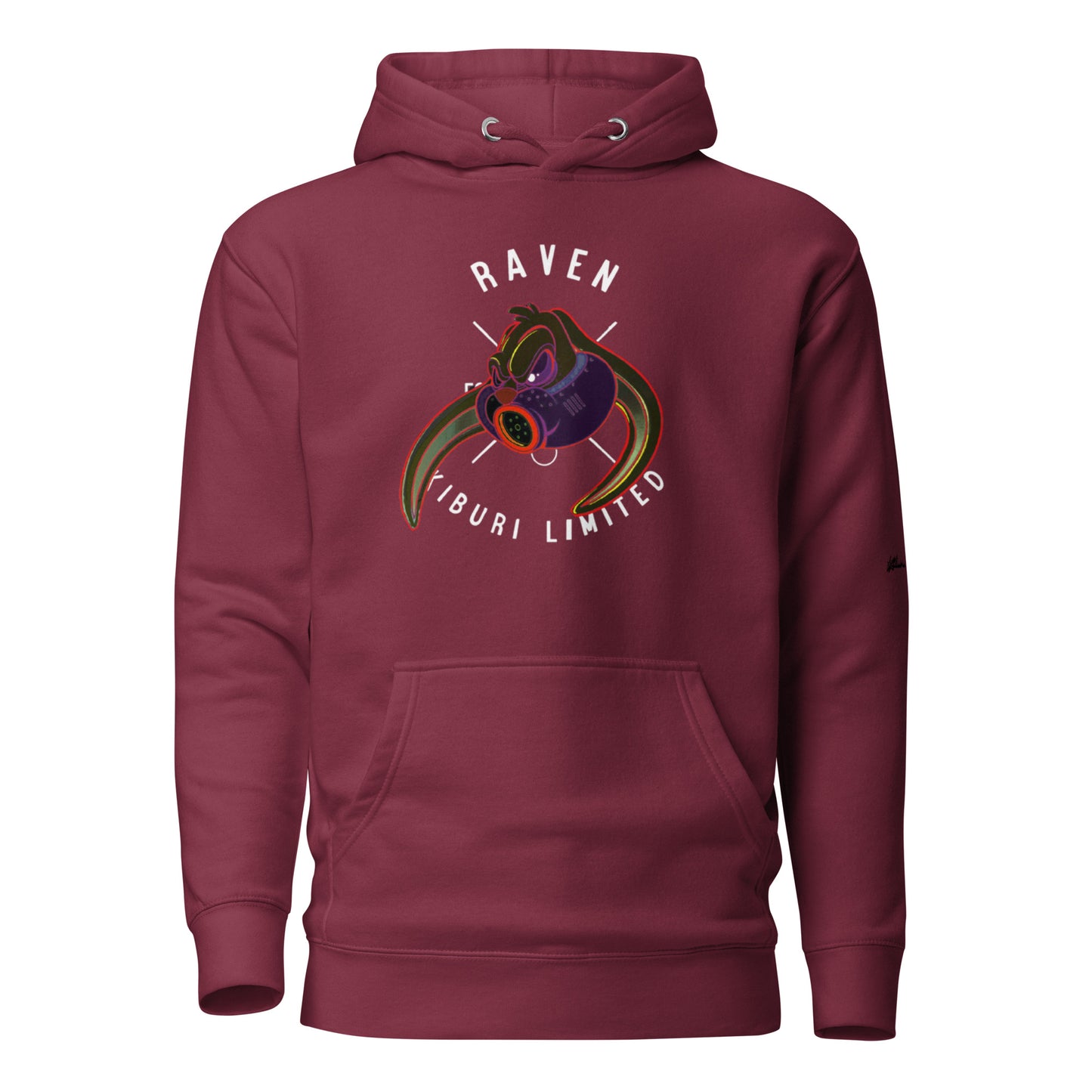 Kiburi Raven Bunny Hoodie