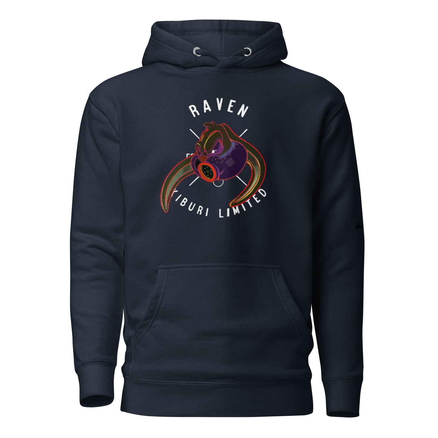 Kiburi Raven Bunny Hoodie