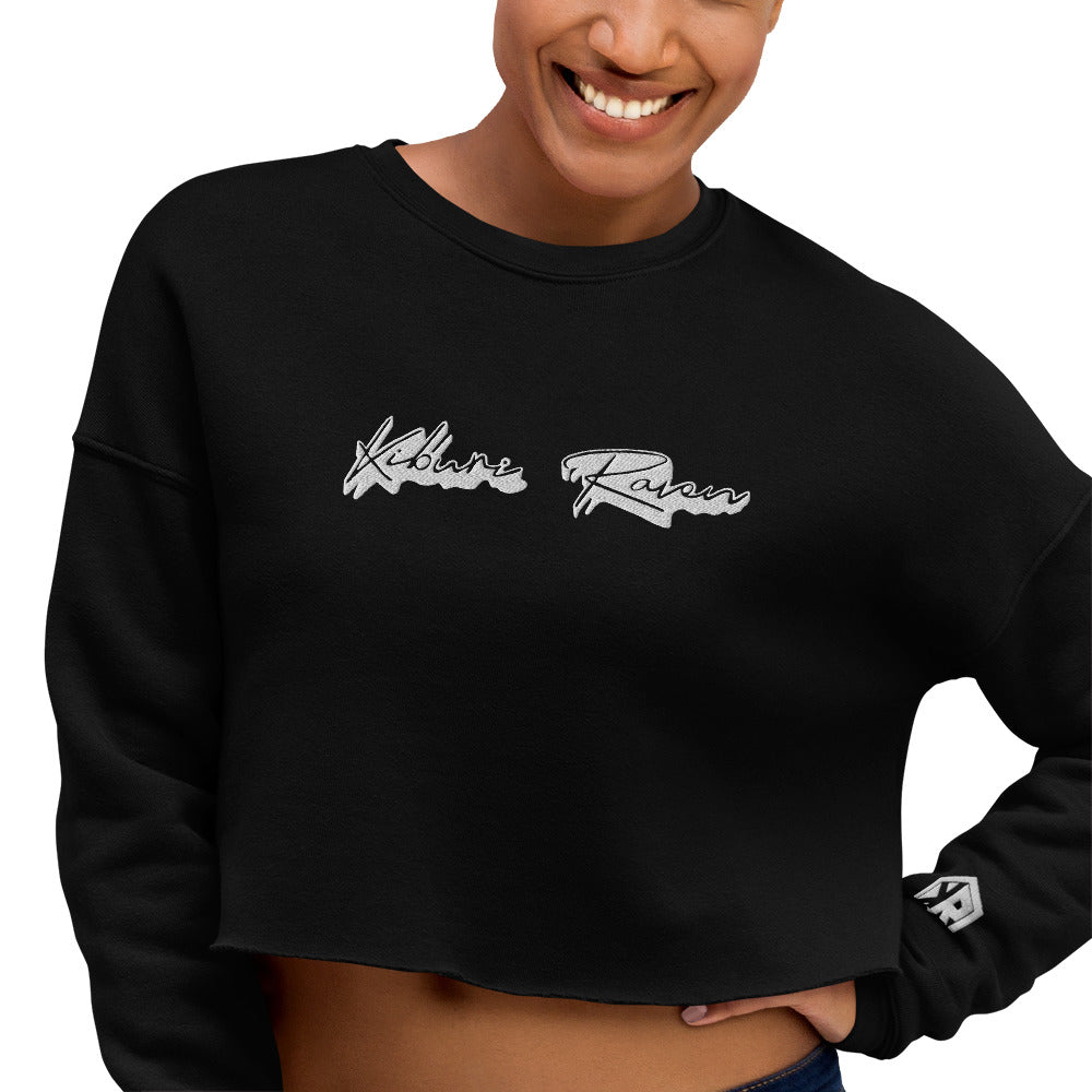 Kiburi Raven Crop Sweatshirt