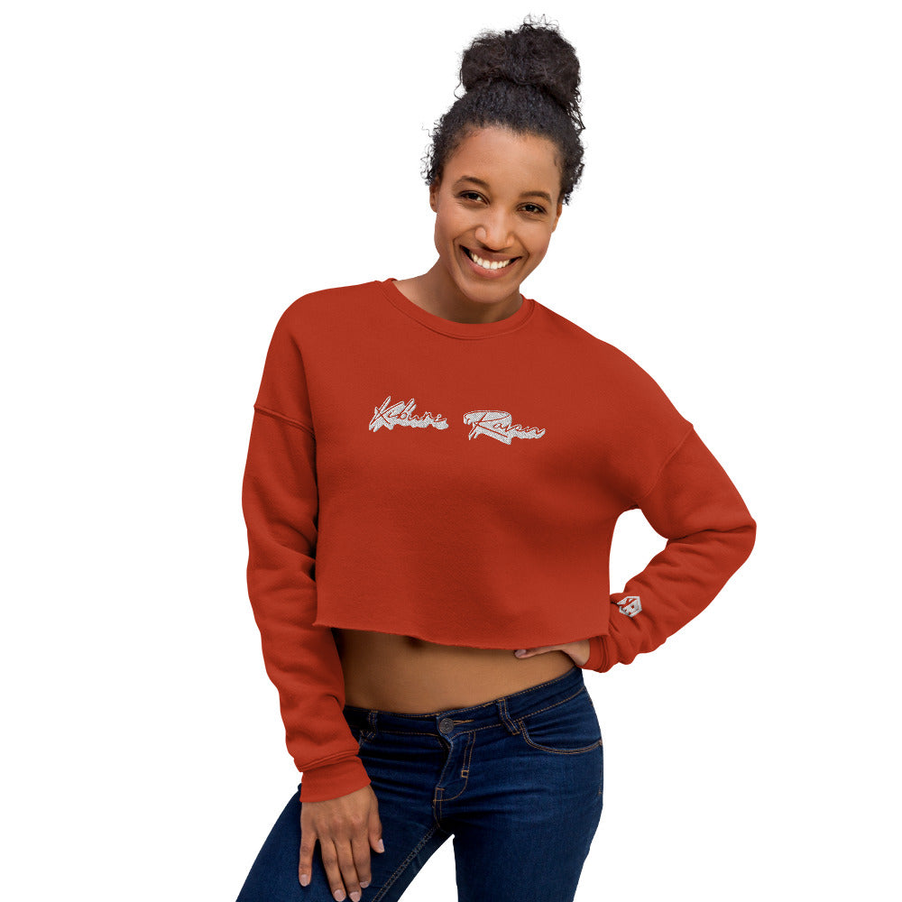 Kiburi Raven Crop Sweatshirt