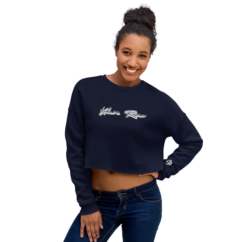 Kiburi Raven Crop Sweatshirt