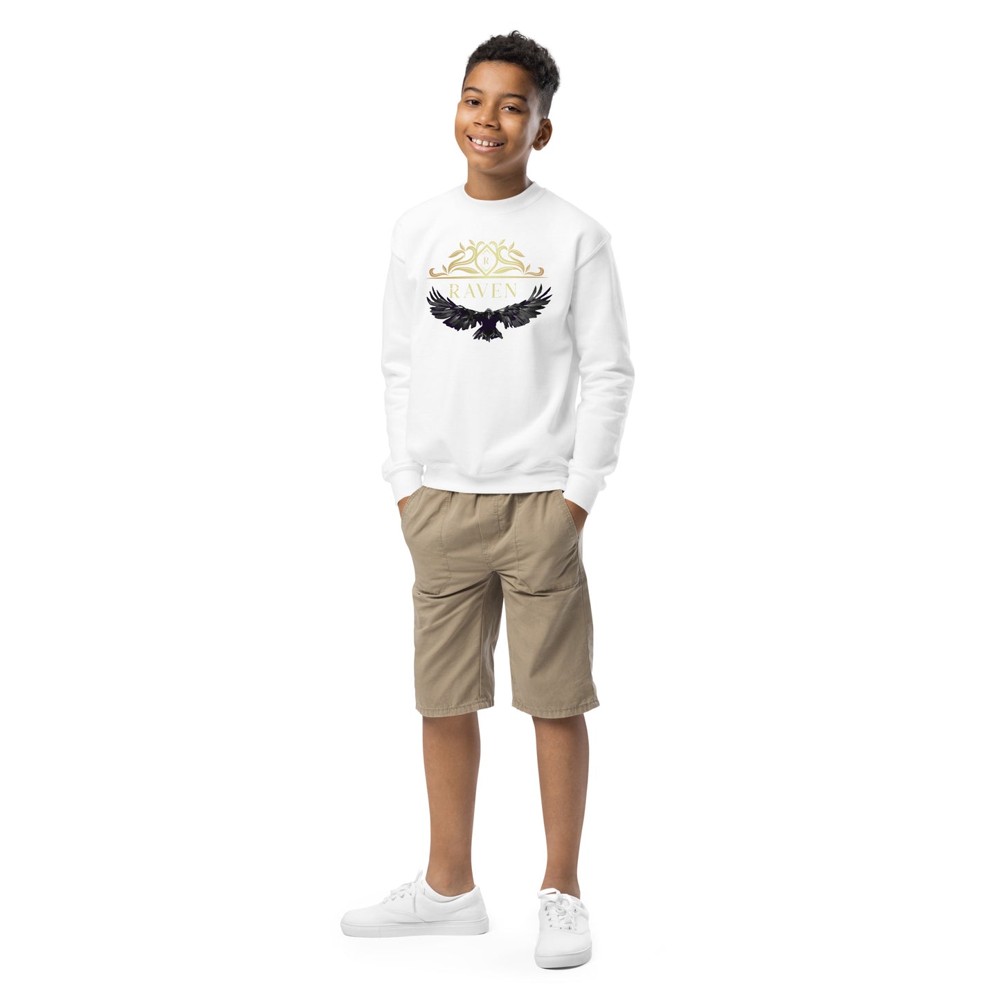 Kiburi Raven crewneck sweatshirt